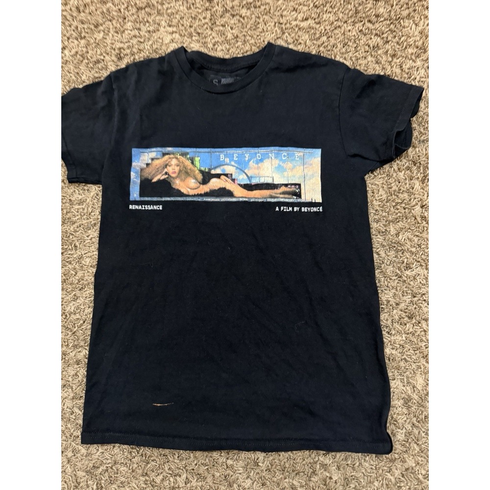 Beyoncé Official Merch T-Shirt "Renaissance: A Film By Beyonce: Size Small